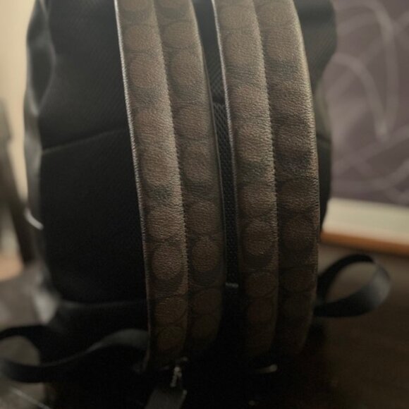 Coach HOUSTON BACKPACK IN SIGNATURE CANVAS